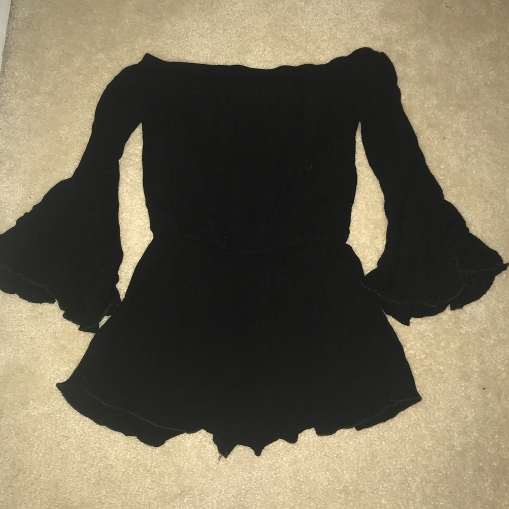 Off the shoulder romper